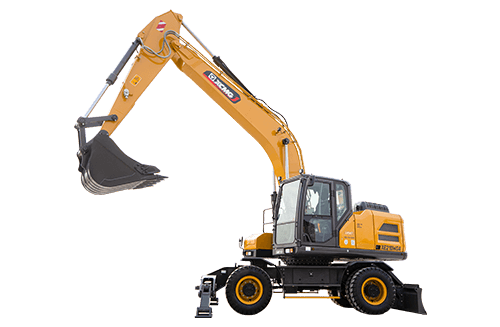 輪式液壓挖掘機(jī)