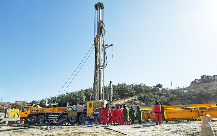 山東棲霞金礦救援，徐工全力以赴！
