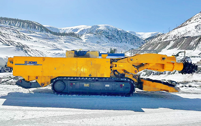 F10硬巖，徐工EBZ260單日掘進(jìn)破9米！