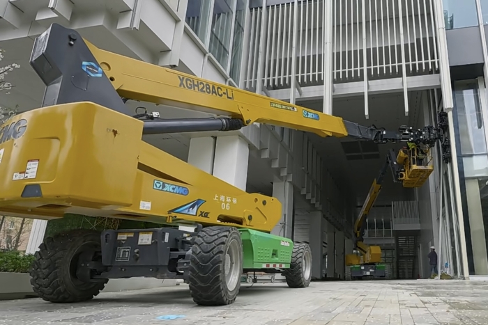 徐工產(chǎn)品，給力！XGH28AC-Li施工紀(jì)實(shí)