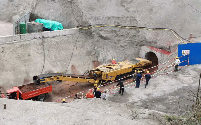 水利隧洞！徐工隧道掘進機打通關(guān)鍵一環(huán)！