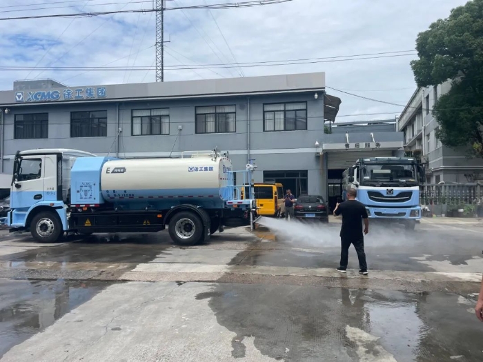 “滬”動綠色！徐工新能源環(huán)衛(wèi)裝備亮相上海推介會