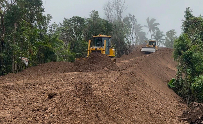 徐工D170“硬核開(kāi)路”！助力東南亞國(guó)家級(jí)風(fēng)電工程