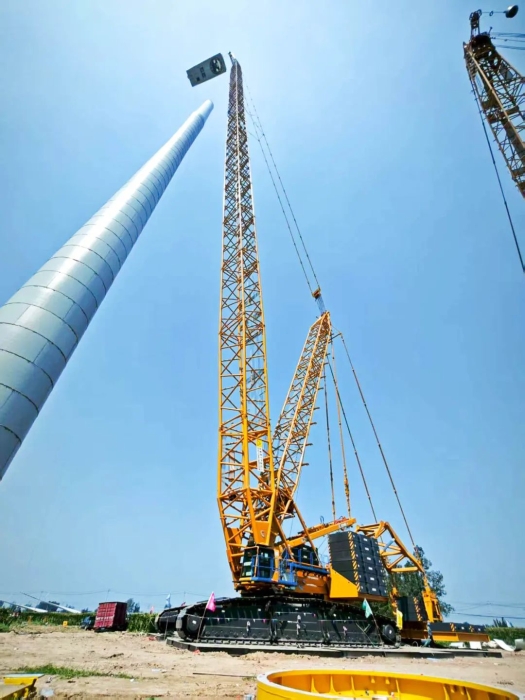 40分鐘精準(zhǔn)就位！徐工新品XLC15000M實(shí)戰(zhàn)首秀~