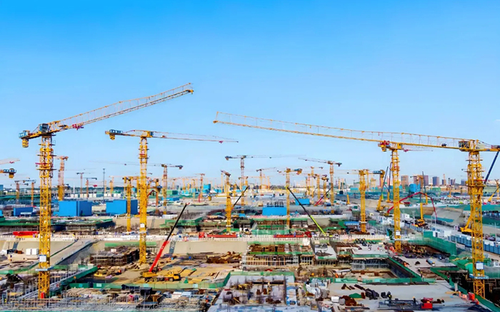 千年大計(jì) | 徐工群塔擎起雄安未來城！