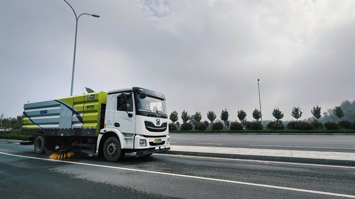 菏澤“迎賓大道”煥新進(jìn)行時！來看徐工如何支招