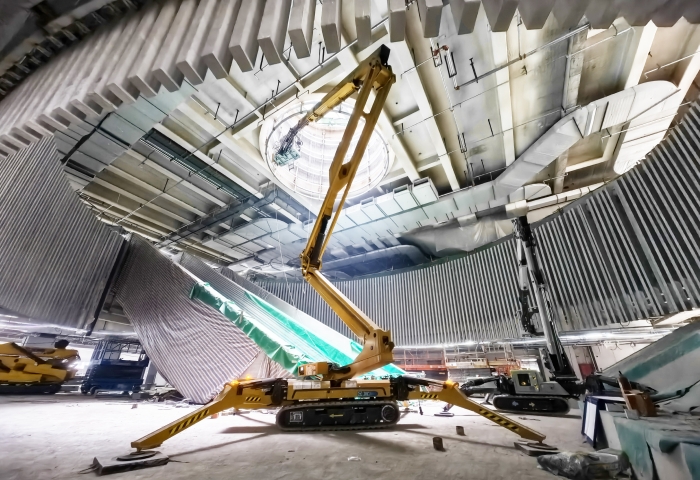 狹窄+跨障？徐工XGA26X-Li“蜘蛛俠”專治難題