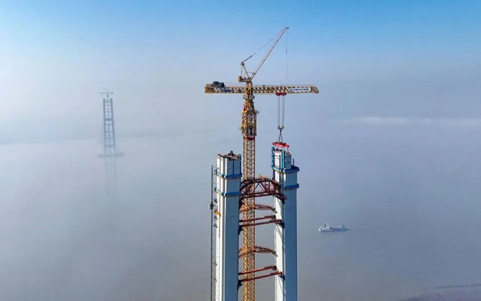339米！世界級(jí)跨江大橋，新突破