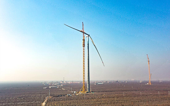 雙塔擎風(fēng)！XGL3300-220S助建華北平原400MW風(fēng)電項(xiàng)目