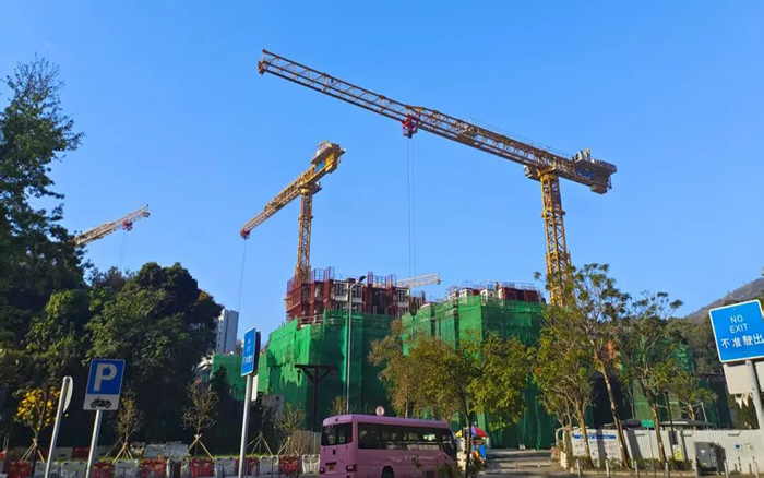 徐工XGT1100H-52S助建香港公屋，擎起民生家園