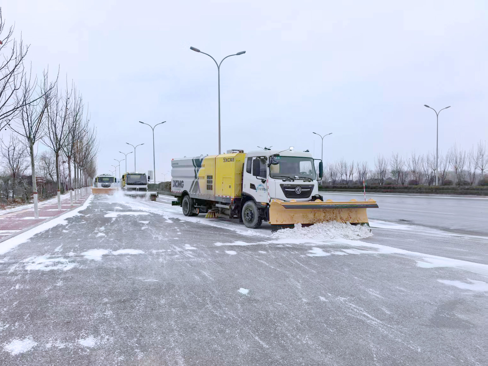 徐工除雪設(shè)備在山東 | 雪季無憂，暢行齊魯