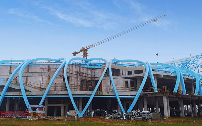 塔機(jī)群立！徐工助建安徽新地標(biāo)